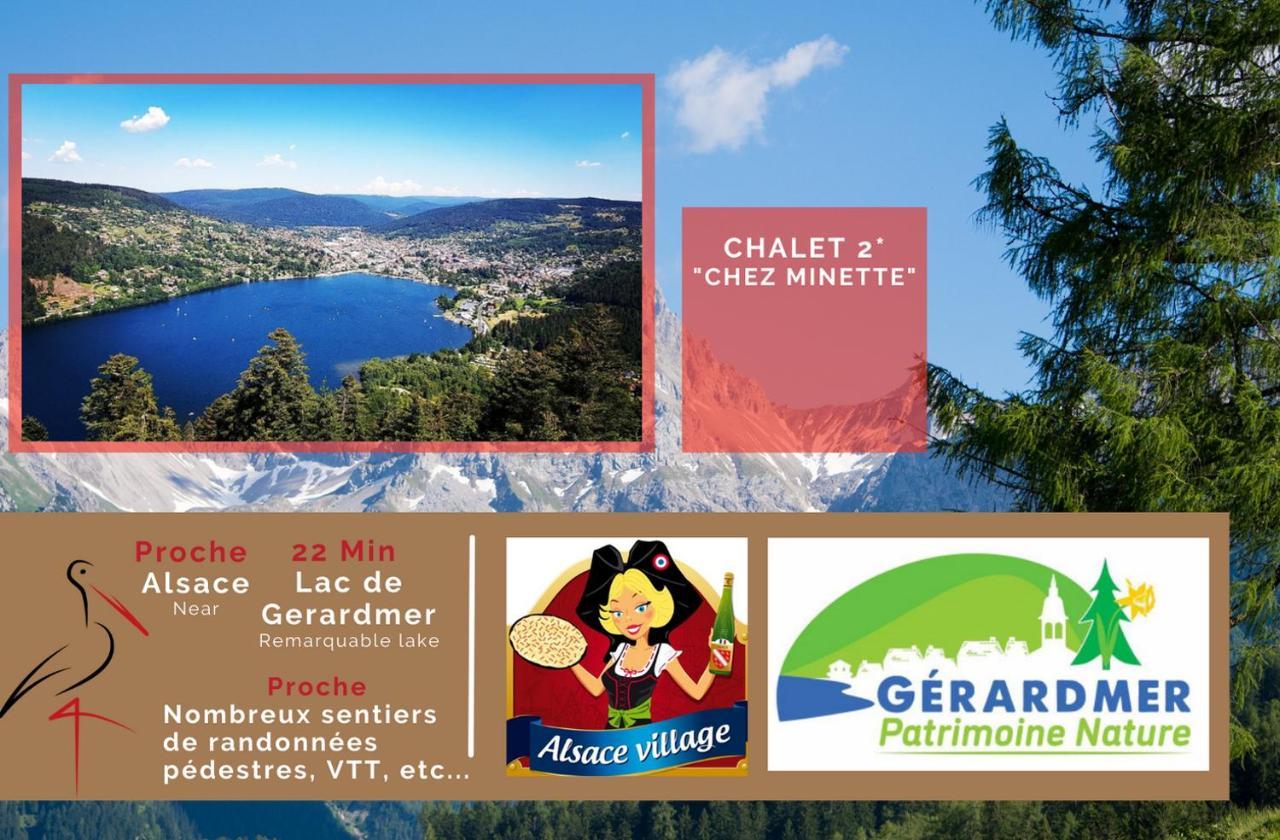 Le "Chalet De Minette" 2 Etoiles ラ・ブレス エクステリア 写真